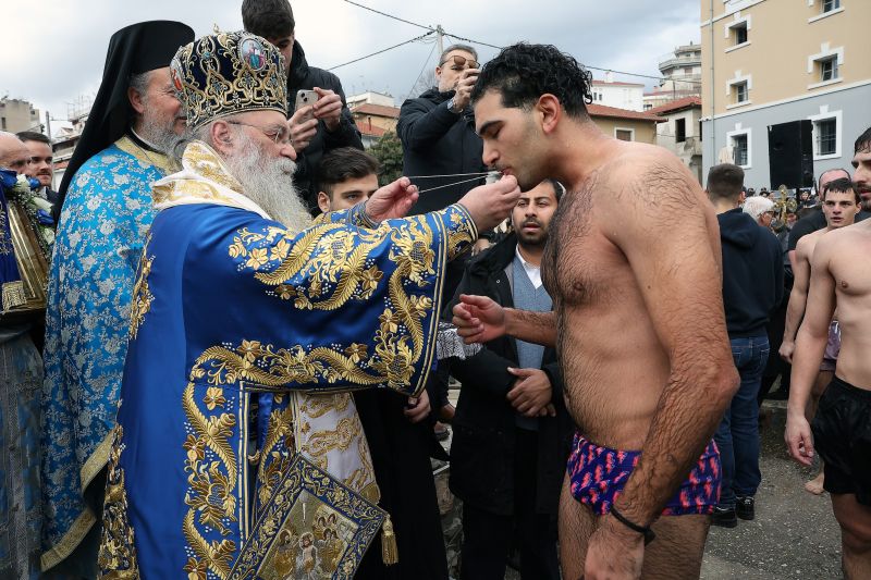 Τα Άγια Θεοφάνεια στην Ιερά Μητρόπολη Δράμας